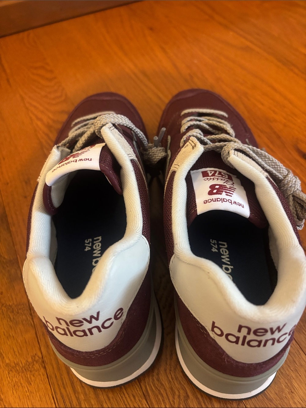 NWOT - Women's 574 Suede Retro Sneakers - 10.5 - Picture 11 of 14